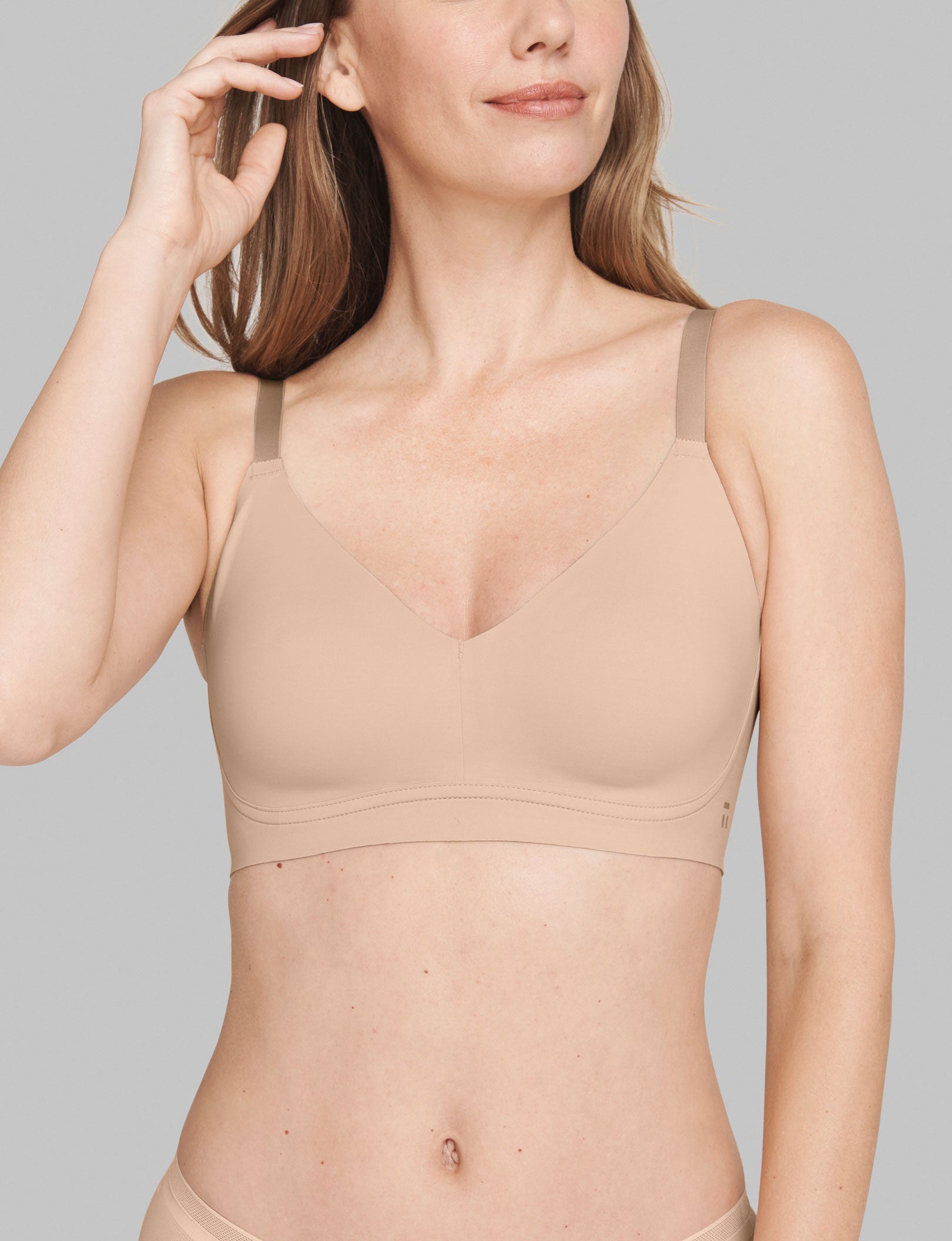 Comfortable Seamless Triangle Bralette for Women - Wireless Soft Yoga Bralette for Lounge, Sleep & Everyday Wear