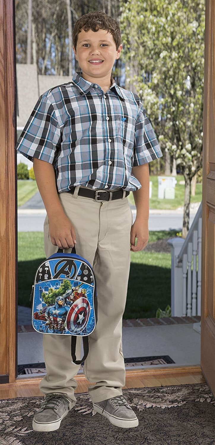 Marvel Avengers Mini Backpack 11 Inch - Kids School Backpack for Boys & Girls | Perfect for School, Travel, and Comic Con Events