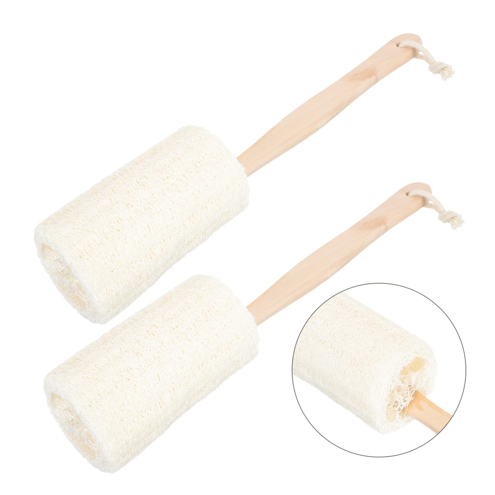 DOITOOL Exfoliating Loofah Pads Set - Body Scrubber & Shower Brush for Deep Cleansing & Skin Renewal - Perfect for Spa, Bath & Exfoliation Routine