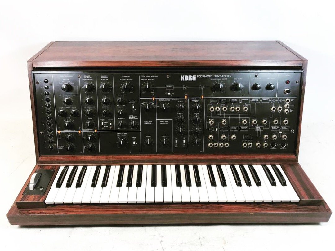 Korg PS 3100 Polyphonic Synthesizer | Vintage Analog Synth for Music Production & Live Performance | Perfect for Studio Recording & Electronic Music
