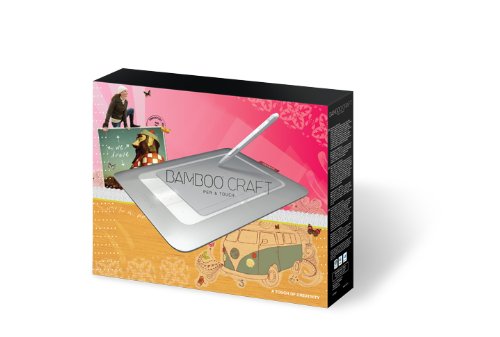 Wacom CTH461 Bamboo Craft Drawing Tablet for Digital Art, Graphic Design & Illustration – Perfect for Artists, Designers & Creative Professionals