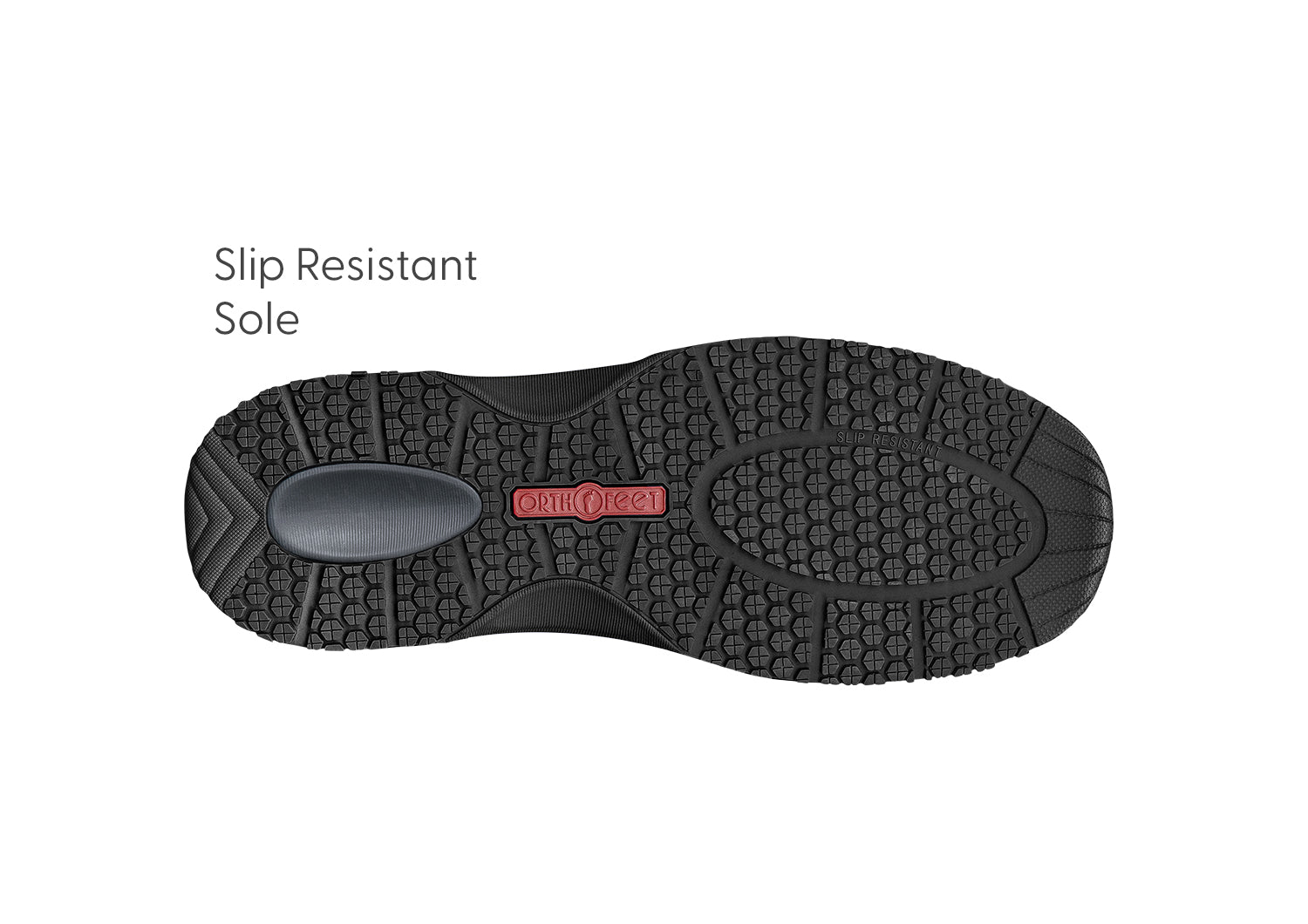 Siena Non-Slip Black Shoes - Comfortable & Stylish for Work, Walking & Everyday Wear