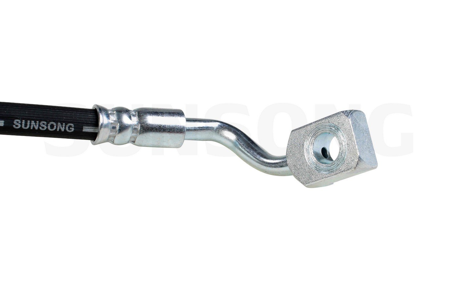 Sunsong 2204419 Brake Hydraulic Hose - High Performance Replacement for Cars, Trucks & SUVs - Durable DOT Approved Brake Line - Perfect for Off-Roading, Towing & Daily Commuting