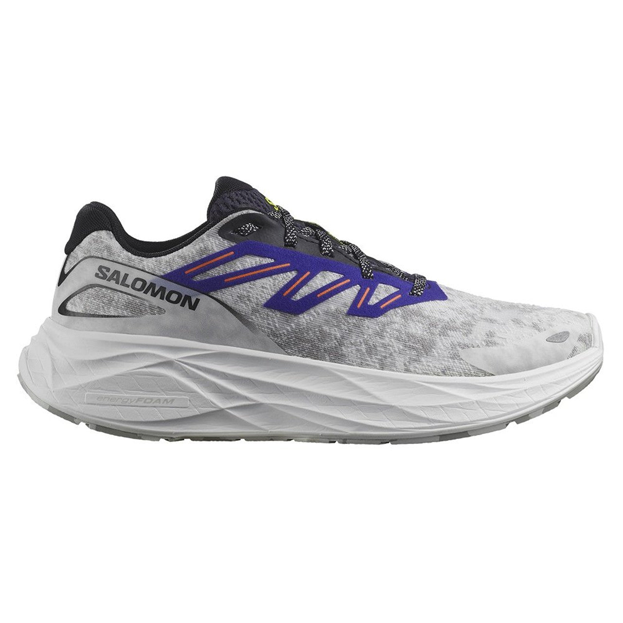 Salomon Aero Glide 2 Men's Running Shoes - White/Phantom/Spectrum Blue - Size 10 D Medium - Lightweight Cushioned Trail & Road Running Sneakers for Men