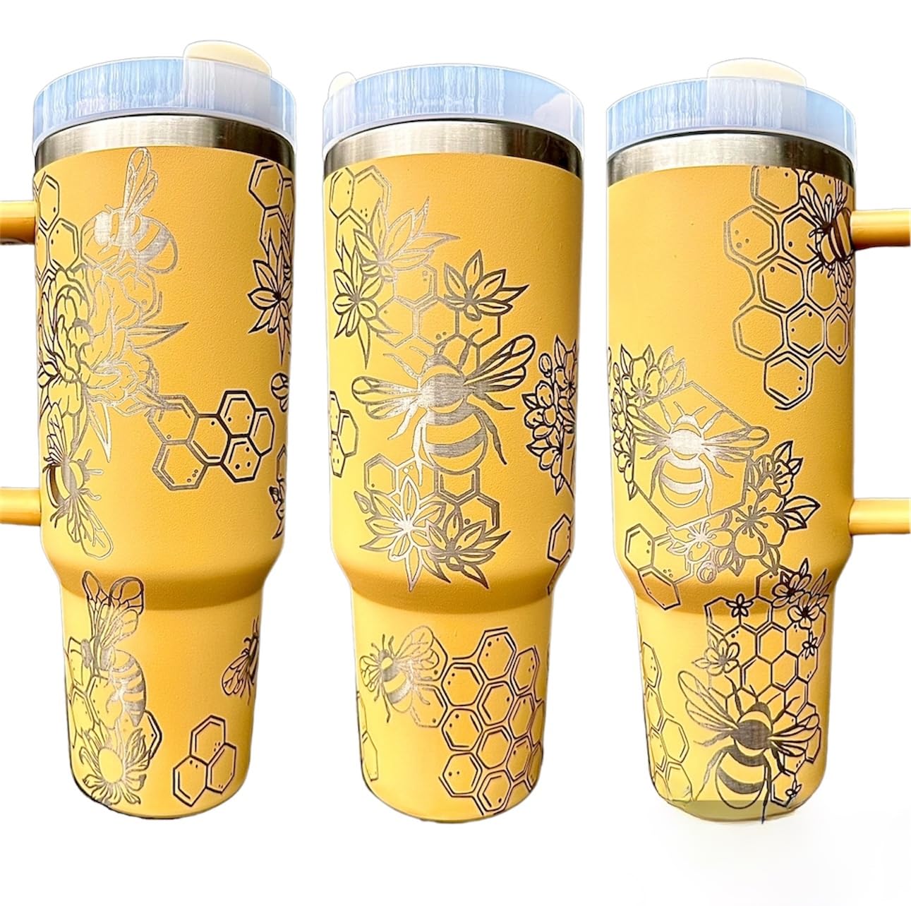 40 oz Insulated Tumbler for Honey Beekeepers - Leakproof Stainless Steel Travel Mug with Lid, Perfect for Outdoor Beekeeping, Camping & Hiking (BPA Free)