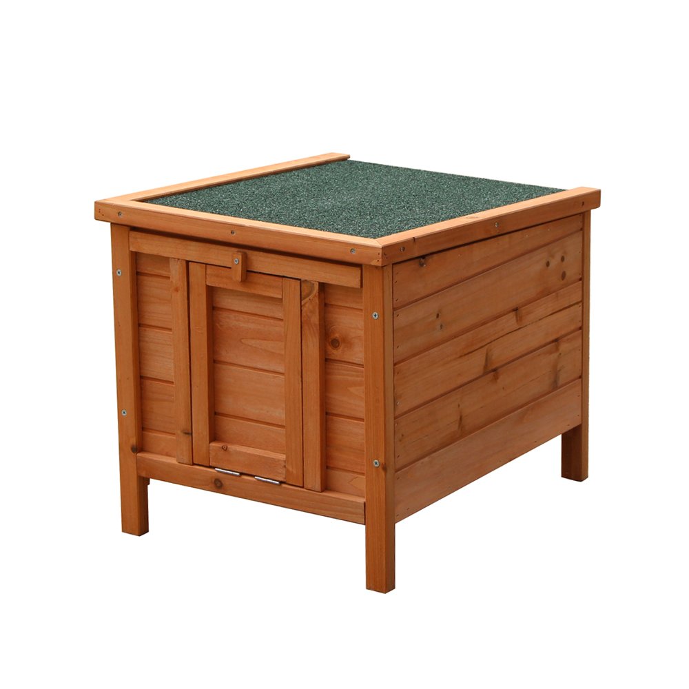 Waterproof Wooden Rabbit Hutch & Cat Cottage - 20