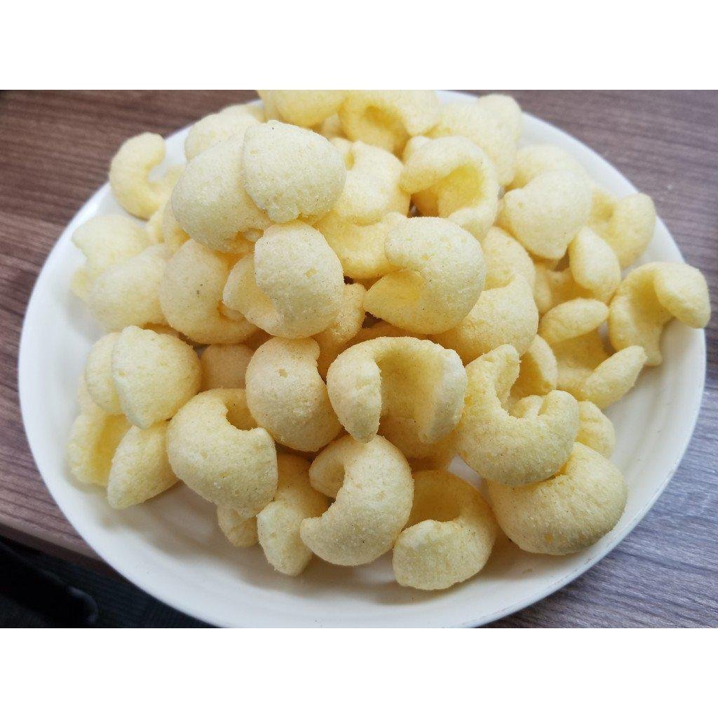 Meiji Karl Light Salted Corn Puff Curls Snack - Crunchy Japanese Corn Snacks (Box of 10 Bags) - Perfect for Parties, Movie Nights & On-the-Go Snacking