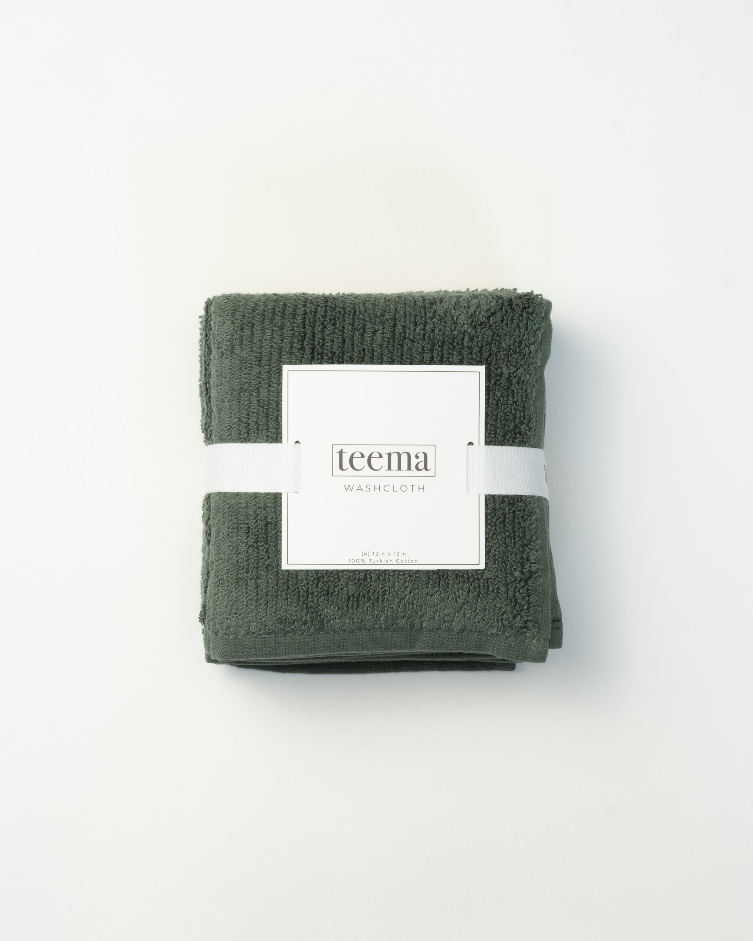 Luxury Jade Green Ribbed Bath Towels - Super Soft & Absorbent, Quick-Dry Bathroom Towel Set for Spa, Pool, and Beach Use