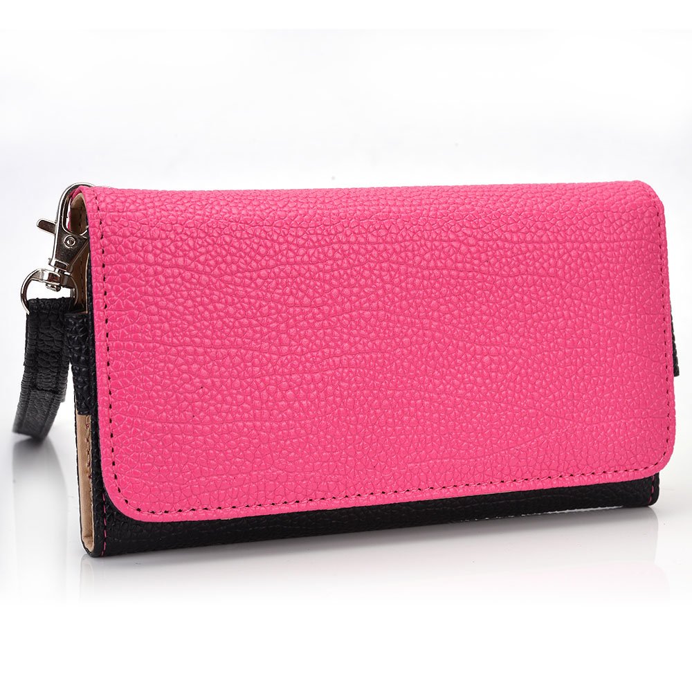 Kroo Clutch Wristlet Wallet for iPhone & Android Phones up to 5