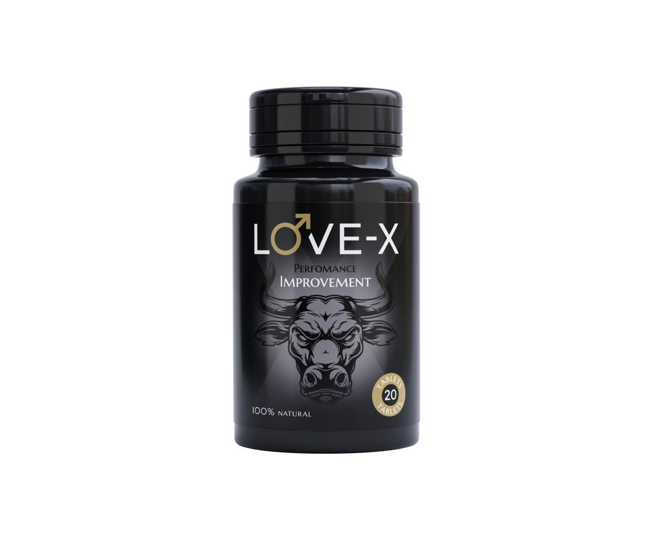 Love-X 20 Tablets - Premium Male Enhancement Supplement for Performance & Stamina - Boost Confidence in the Bedroom & Intimate Moments
