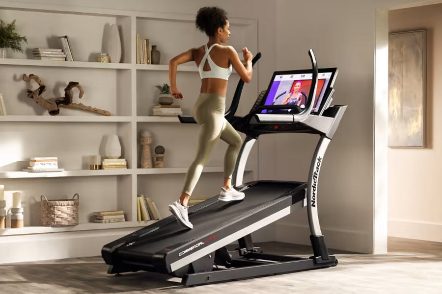 NordicTrack X32i Commercial Treadmill - Premium Incline Trainer for Home Gym, Cardio & Fitness Workouts - Perfect for Running, Walking & HIIT Training