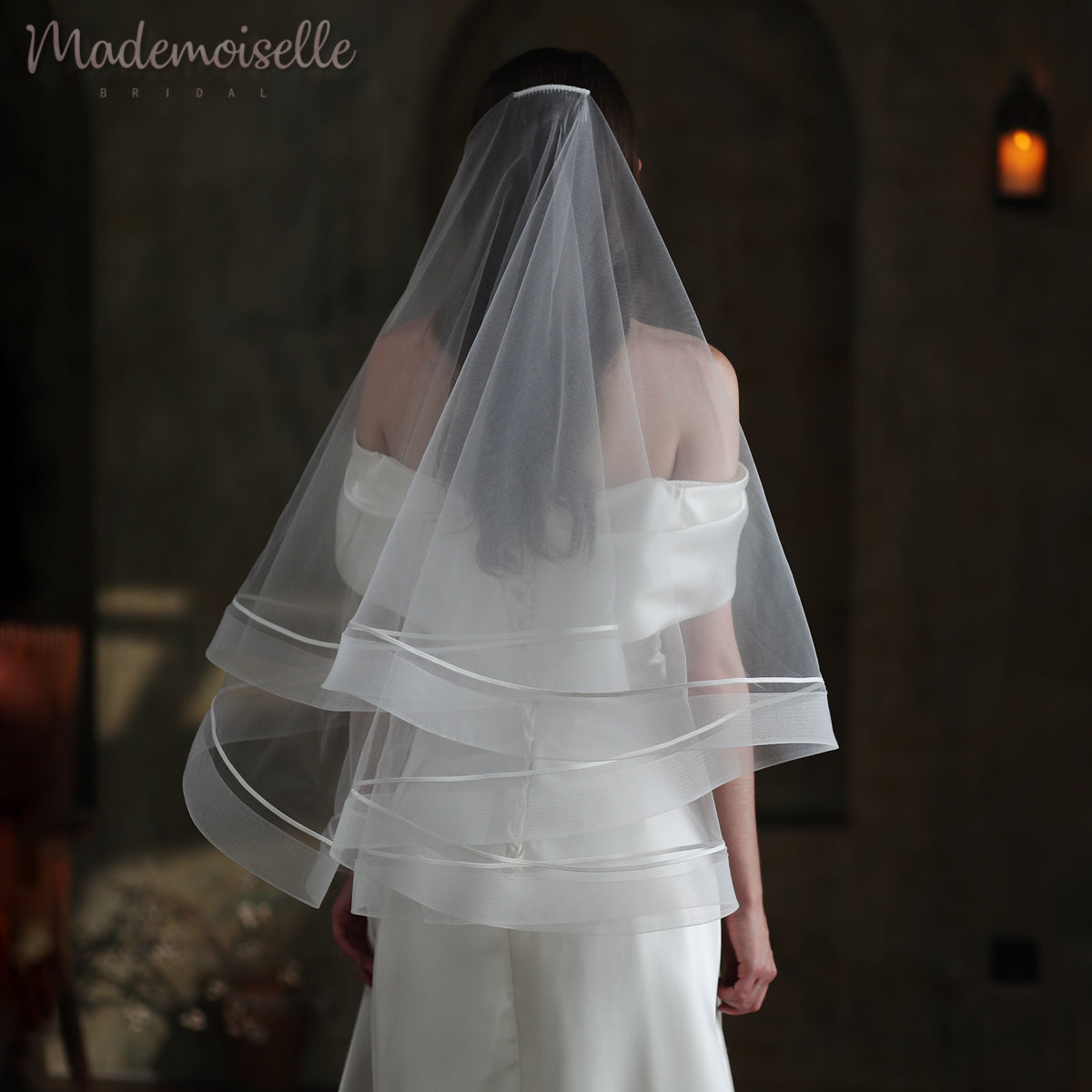 Enya Veil - Elegant Wedding Veil for Brides | Perfect for Ceremonies, Photos & Special Occasions