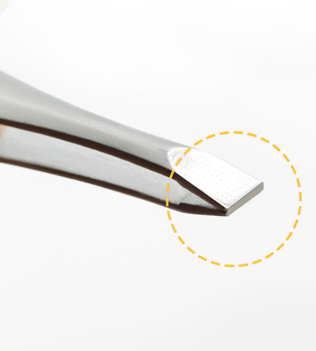 Premium Stainless Steel Eyebrow Tweezers for Precise Hair Removal - Slant Tip & Pointed Tip for Shaping, Grooming, and Plucking - Perfect for Eyebrows, Facial Hair, and Splinters Removal at Home or Salon