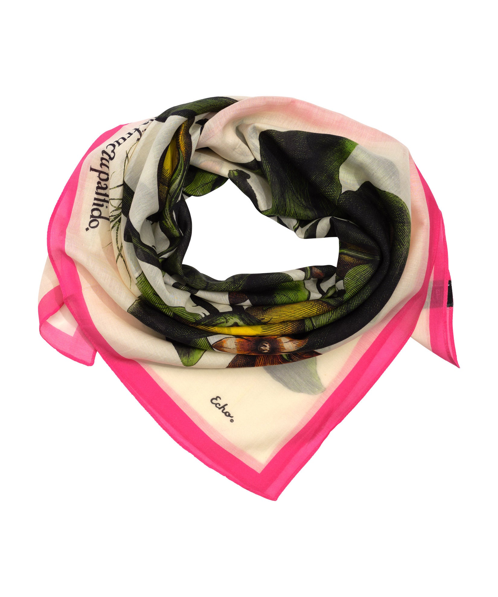 Echoplant Oversized Square Scarf for Women - Soft Lightweight Fashion Shawl Wrap - Perfect for Travel, Office, and Evening Outfits