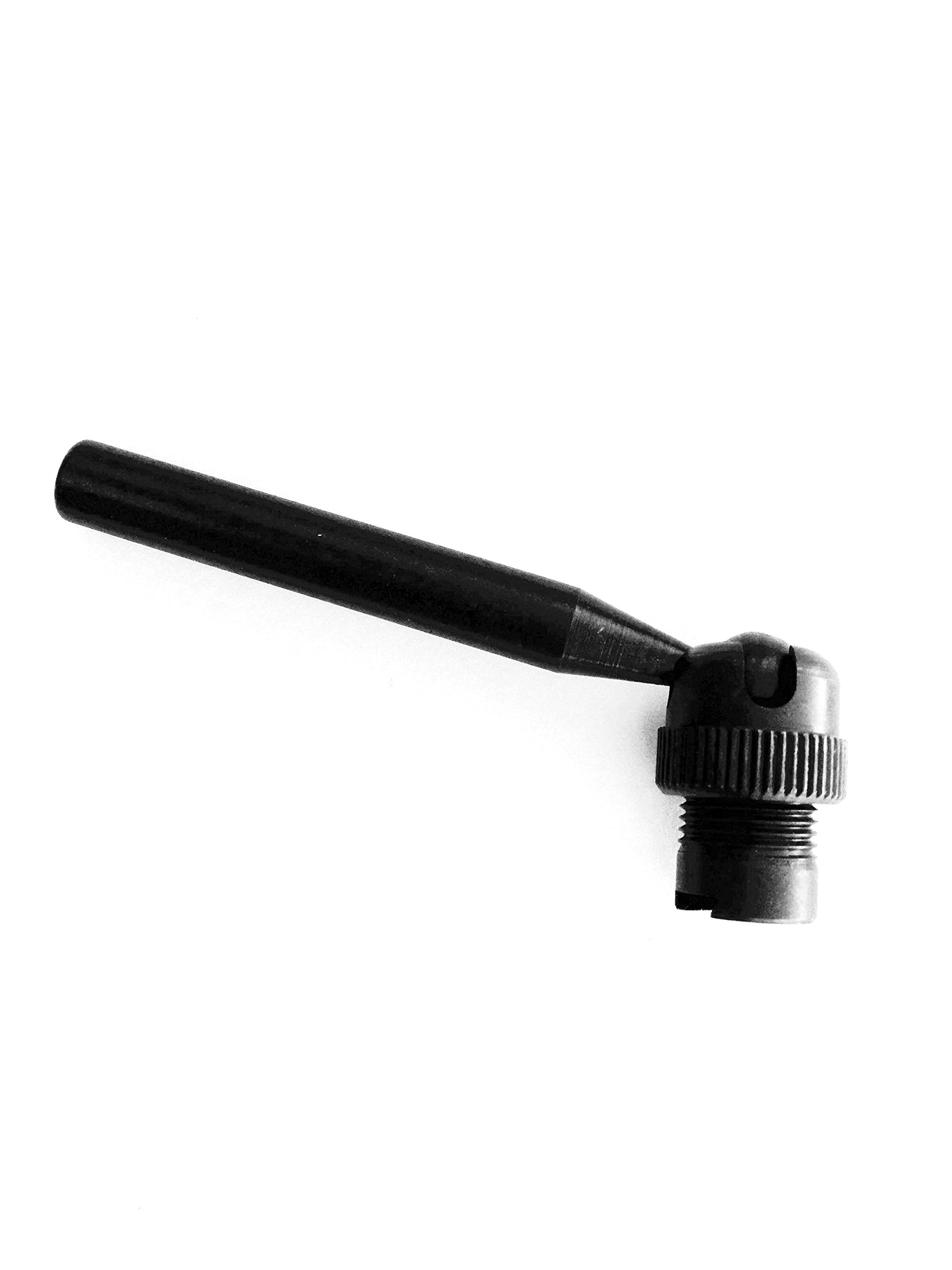 HHIP 4401-0427 Dovetail Indicator Clamp for 6mm Rod Diameter - 3 Inch Length Precision Measuring Tool - Perfect for Machining, Metalworking & Engineering Applications