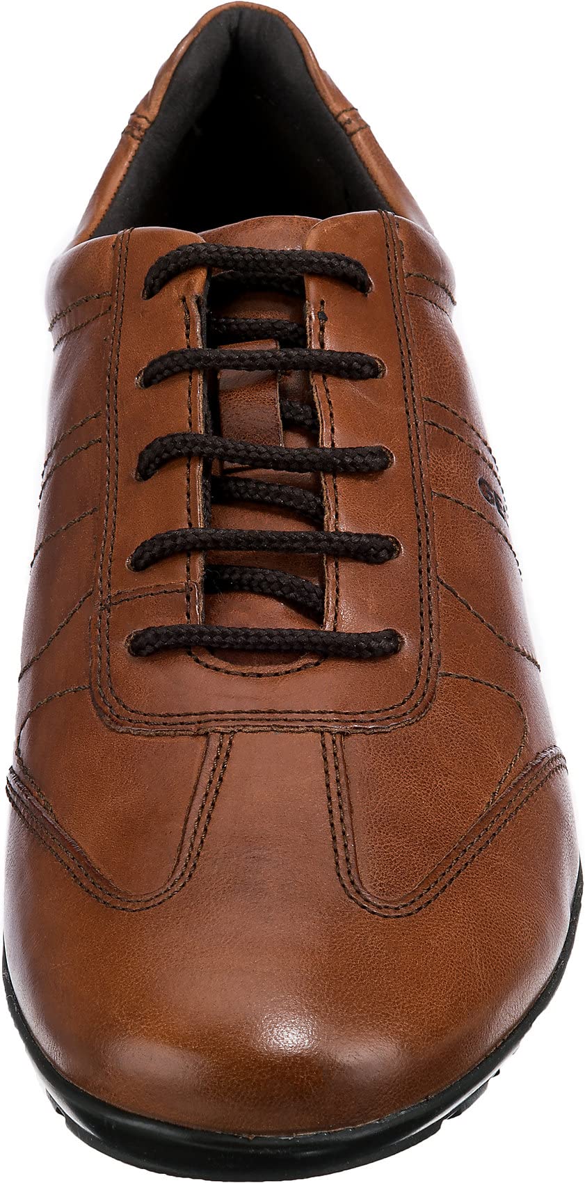 Geox Men's Breathable Oxford Shoes for Business & Casual Wear | Comfortable Leather Dress Shoes for Office, Travel & Formal Events