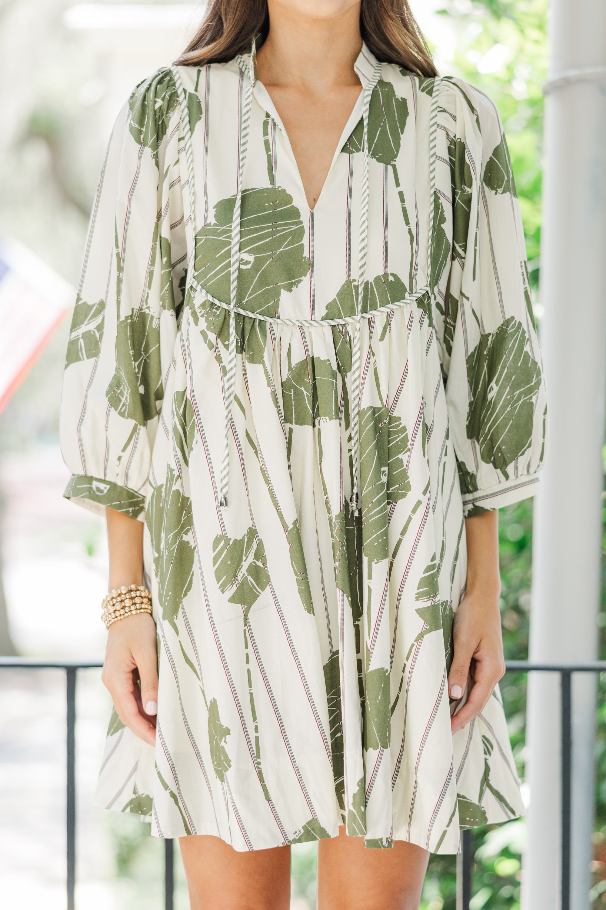 Full Of Wonder Olive Green Floral Dress - Elegant Summer Maxi Dress for Women | Perfect for Beach Vacations, Garden Parties & Date Nights