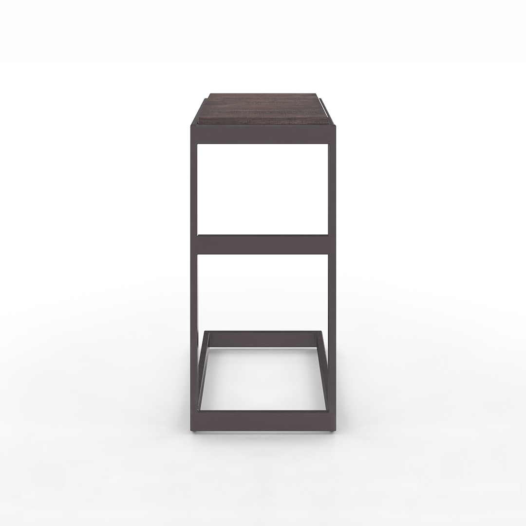 Adjustable Modern Laptop Table Stand - Portable & Ergonomic Computer Desk for Home Office, Bed, Couch - Lightweight Foldable Workstation for MacBook, iPad, Notebook (Black) - Perfect for Remote Work, Studying & Gaming