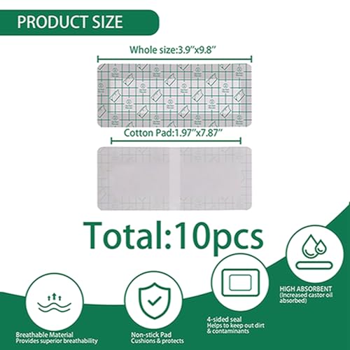 10pcs-10x25cm(3.9x9.8in)