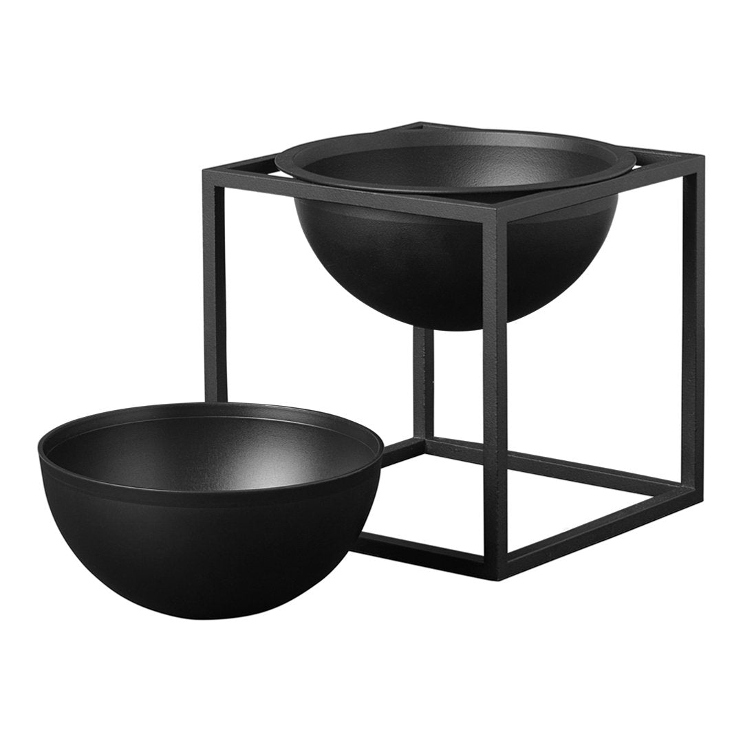 Soren Lassen Kubus Bowl by Lassen - Modern Scandinavian Ceramic Bowl for Home Decor, Dining & Kitchen Use