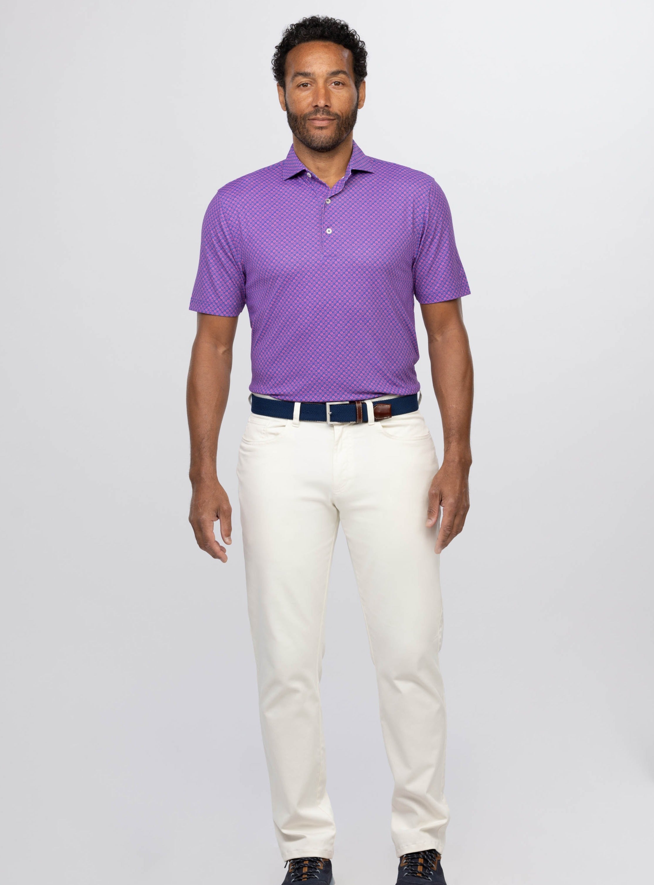 Brew Performance Polo Shirt for Men - Moisture Wicking & Breathable Golf & Casual Wear - Perfect for Outdoor Sports, Work & Everyday Comfort