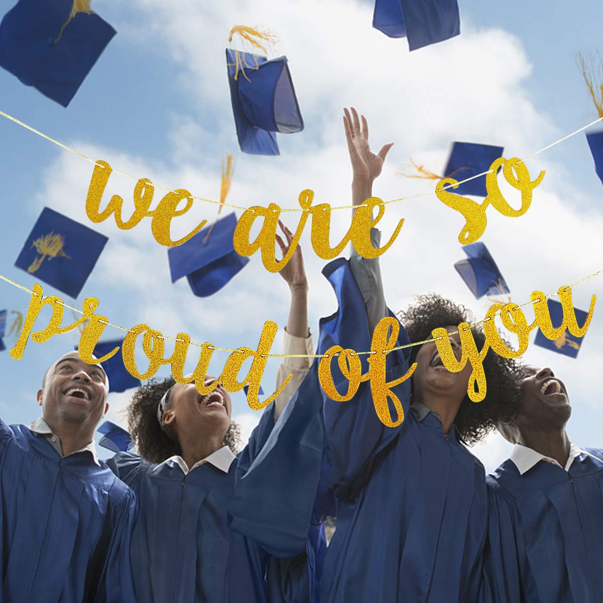 2025 Graduation Banner - Gold 
