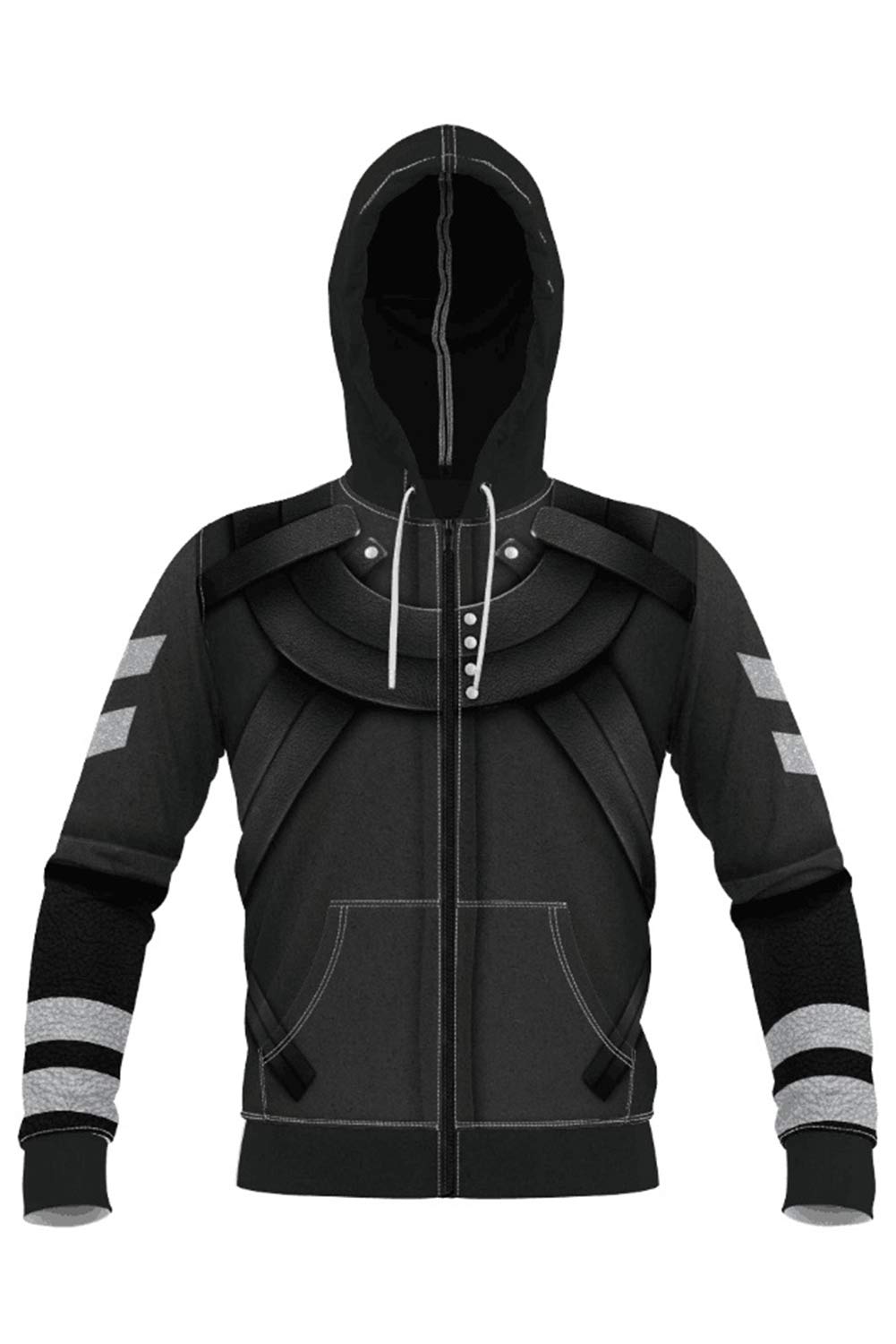 Ken Kaneki Hoodie Jacket - Adult Tokyo Ghoul Cosplay Costume for Halloween & Anime Conventions