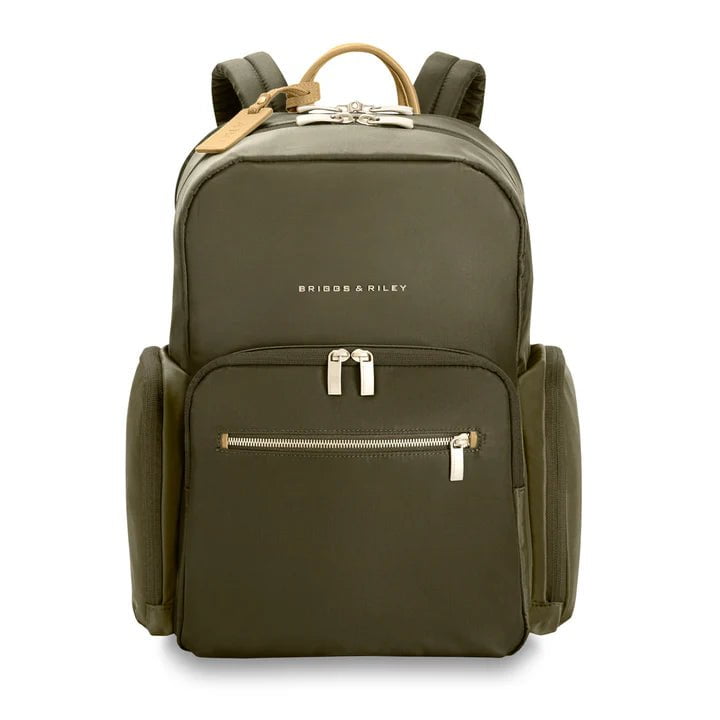 Briggs & Riley Rhapsody 2.0 Medium Backpack - Durable Travel Backpack for Business & Commuting - Water-Resistant Laptop Backpack with USB Port - Perfect for Work, School & Air Travel