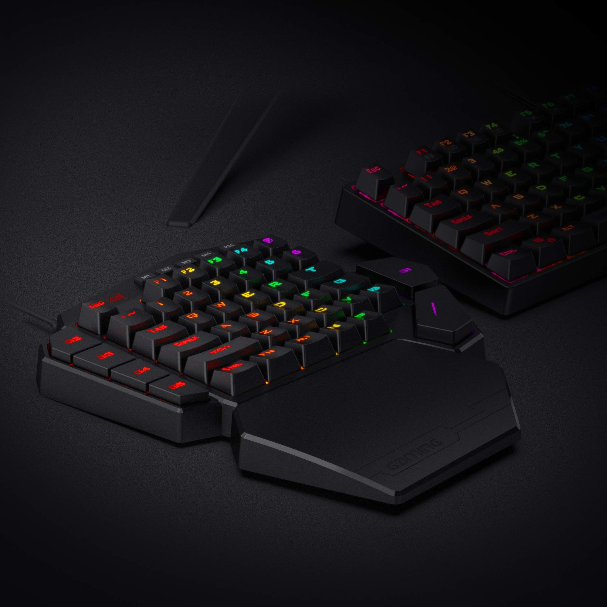 Redragon K585 RGB Mechanical Gaming Keypad - 42 Keys, Red Switch for Fast Typing & Gaming