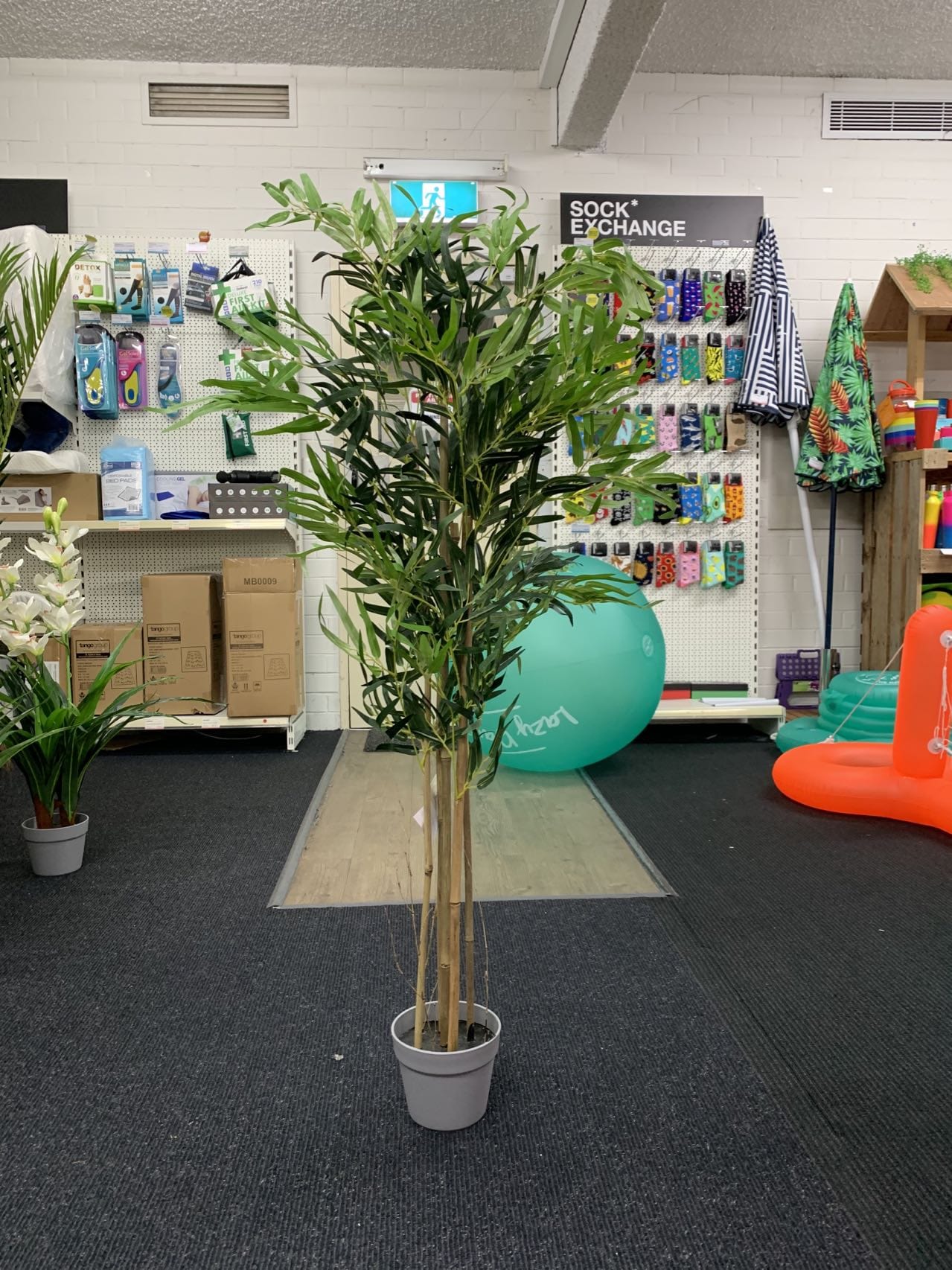 120cm Artificial Bamboo Plant for Home Decor - Realistic Fake Potted Bamboo Tree for Living Room, Office, and Indoor Spaces