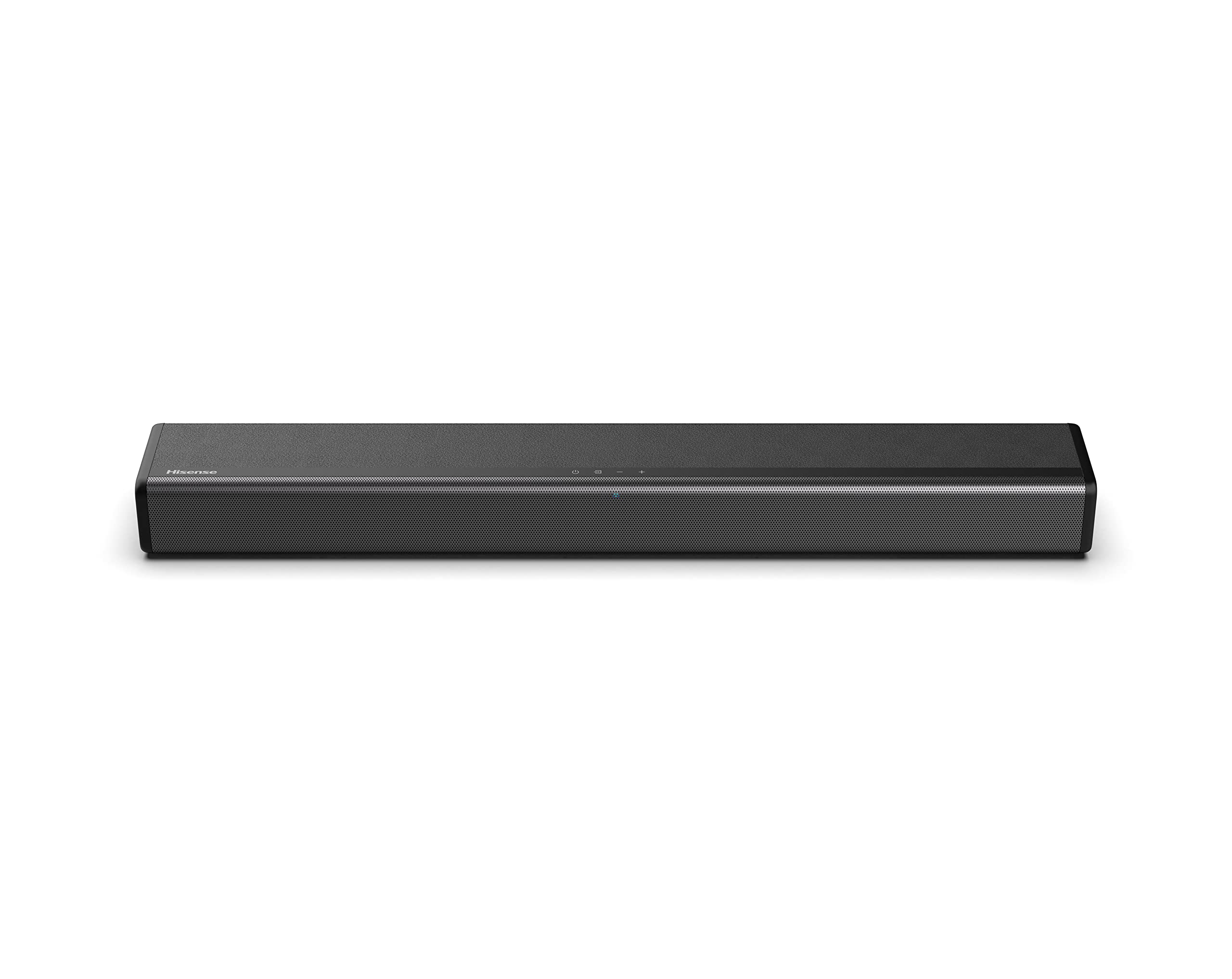 Hisense HS214 2.1Ch Soundbar with Built-In Subwoofer - 108W Powerful Audio, Compact Black Design, AUX Input - Perfect for Home Theater, Gaming & Music | Includes INIU 3.1A Fast Charging USB-C Cable (2m Braided) for Phones & Tablets