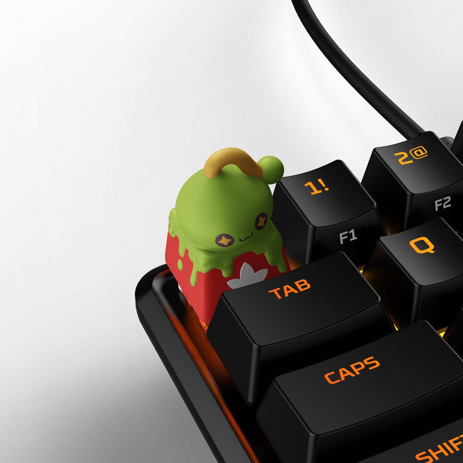 HyperX MapleStory Slime Keycap & OMOK Gaming Set - Perfect for Keyboard Customization & PC Gaming Accessories | Great for Gamers, Streamers & Anime Fans