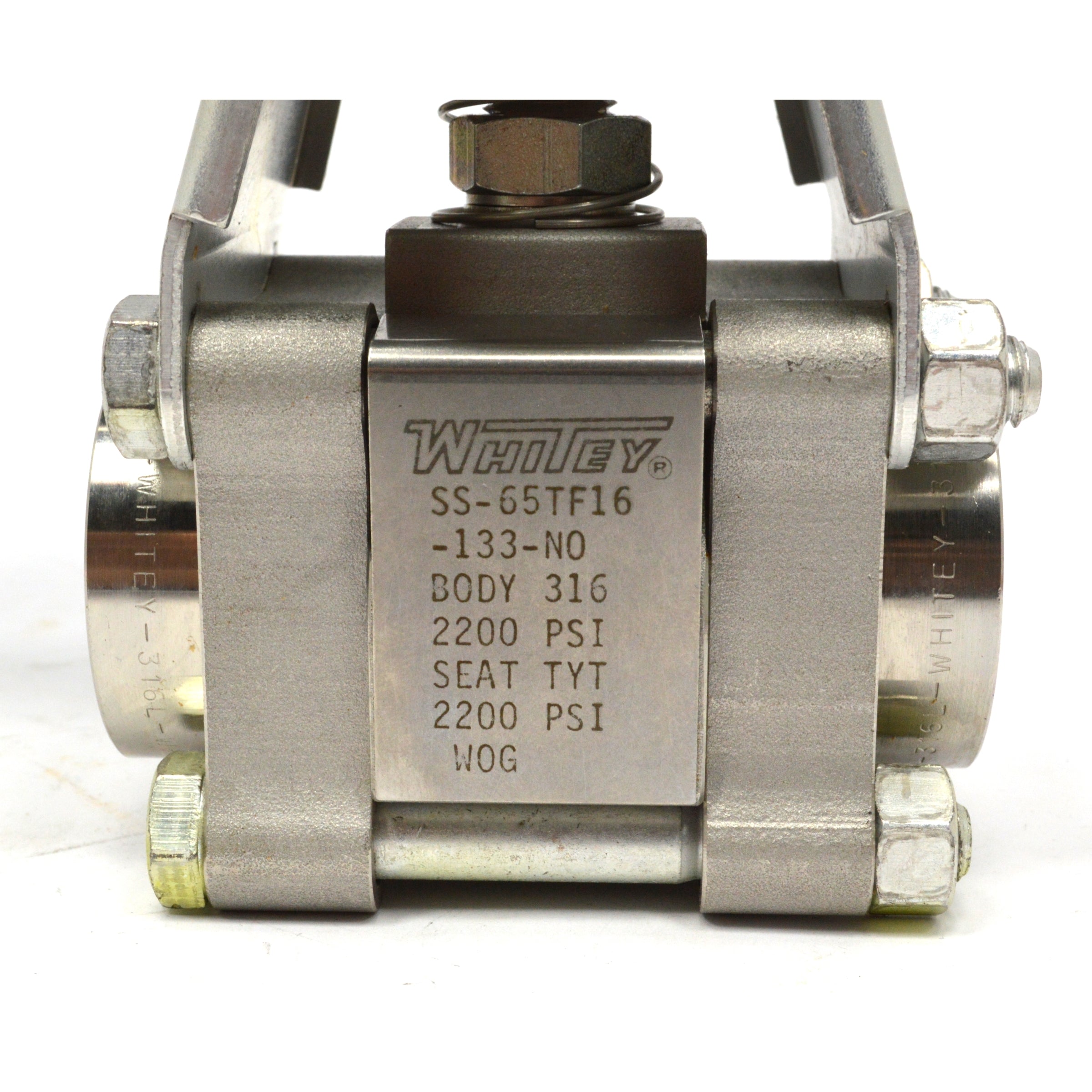 New WHITEY Model 133 SR Pneumatic Actuator with Swagelok SS 65TF16 133 NO Valve (2 Available) - High-Performance Industrial Automation Solution for Process Control Systems