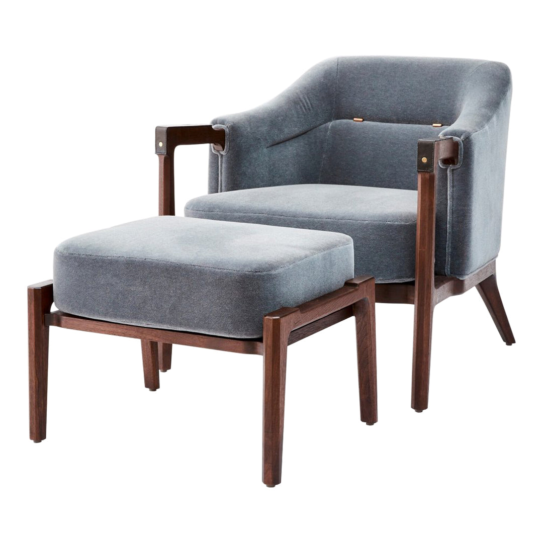 Brightliner Alva Ottoman by Stellar Works - Modern Storage Ottoman with Upholstered Seat for Living Room, Bedroom & Office
