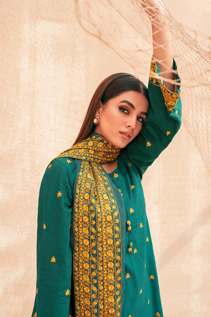 Stylish IZEL RUST 2-Piece Set (Shirt & Dupatta) for Women - Elegant Ethnic Wear for Parties, Weddings & Festive Occasions