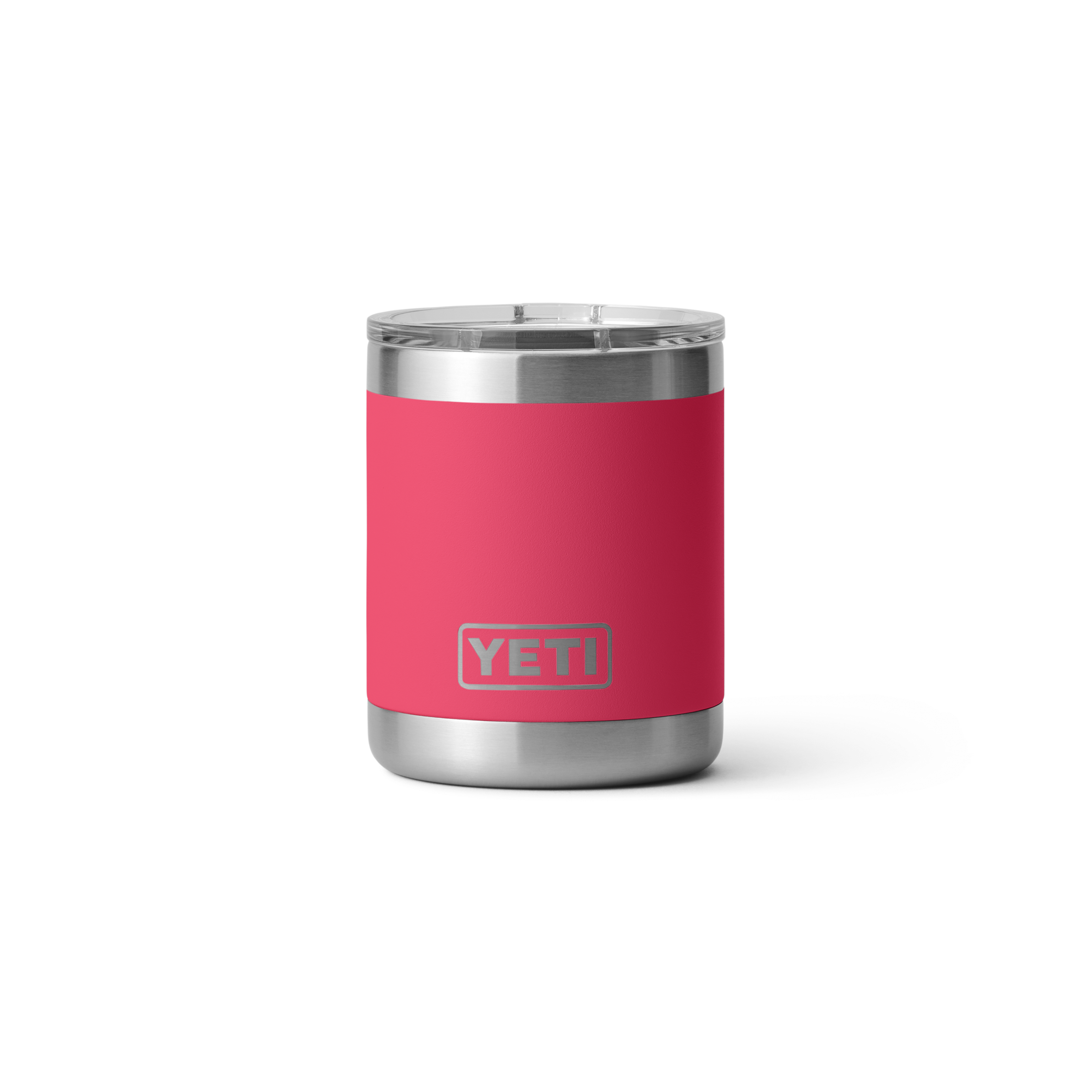 Yeti Rambler 10 oz Lowball Tumbler - Bimini Pink - Insulated Stainless Steel Cup for Cocktails, Coffee & Cold Drinks - Perfect for Home, Office & Outdoor Use