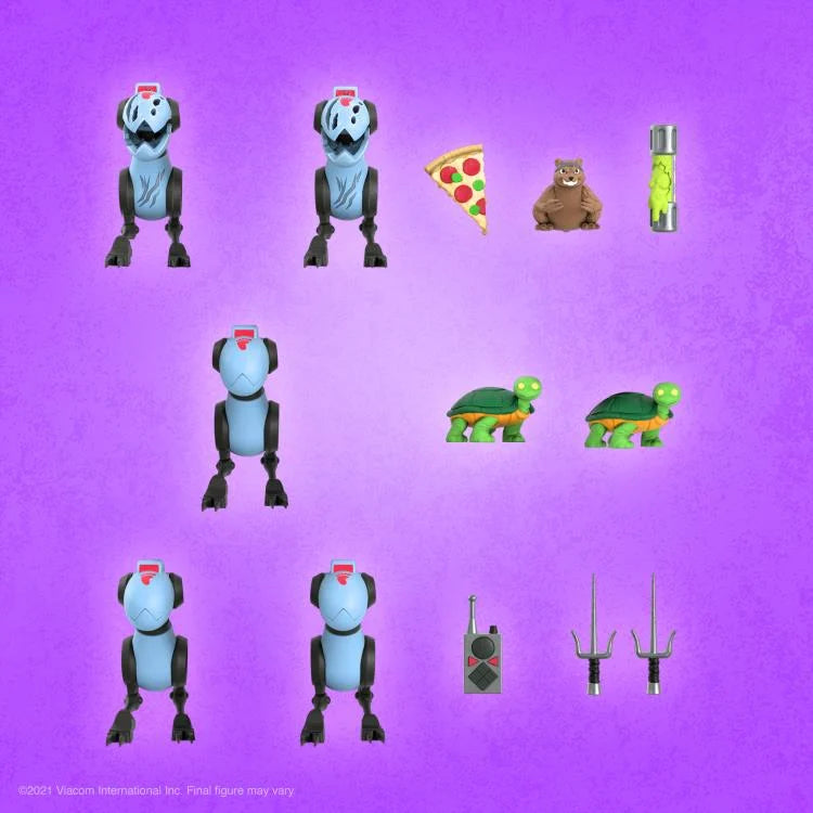 Teenage Mutant Ninja Turtles ULTIMATES! Mousers Five Pack Action Figure Set - Collectible TMNT Toys for Kids & Adults - Perfect for Display, Play, and TMNT Fans Collection