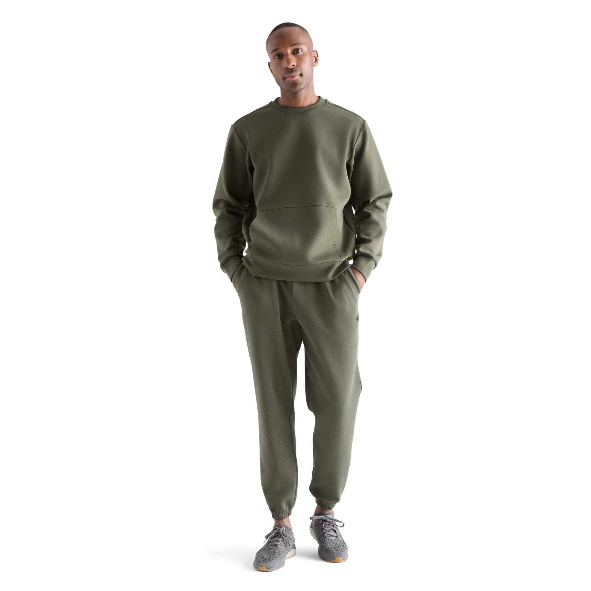 Men's All-Day Comfort Elements Crew Neck T-Shirt - Soft Cotton Casual Tee for Everyday Wear, Gym, and Outdoor Activities