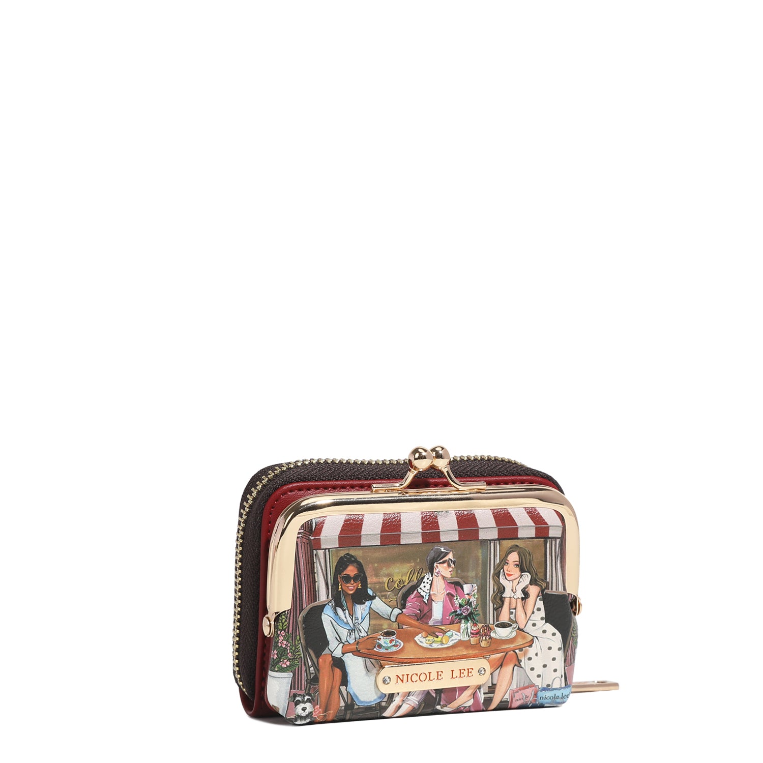MANUELA Mini Wallet for Women - Slim RFID Blocking Credit Card Holder - Perfect for Travel, Shopping & Everyday Use