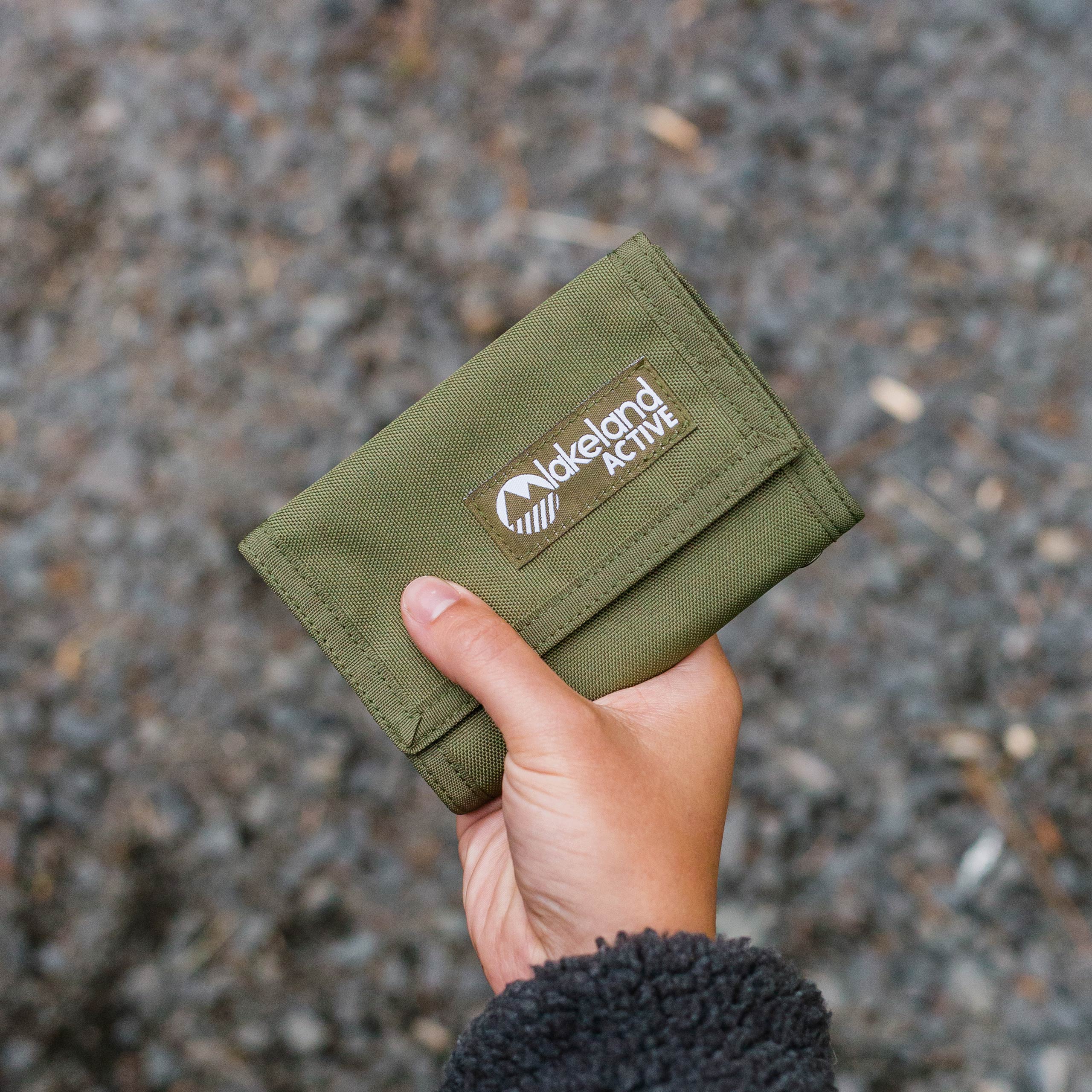 Stowbank Trifold Canvas Wallet for Men - Classic Slim RFID Blocking Leather Wallet with Money Clip - Perfect for Travel, Business & Everyday Use