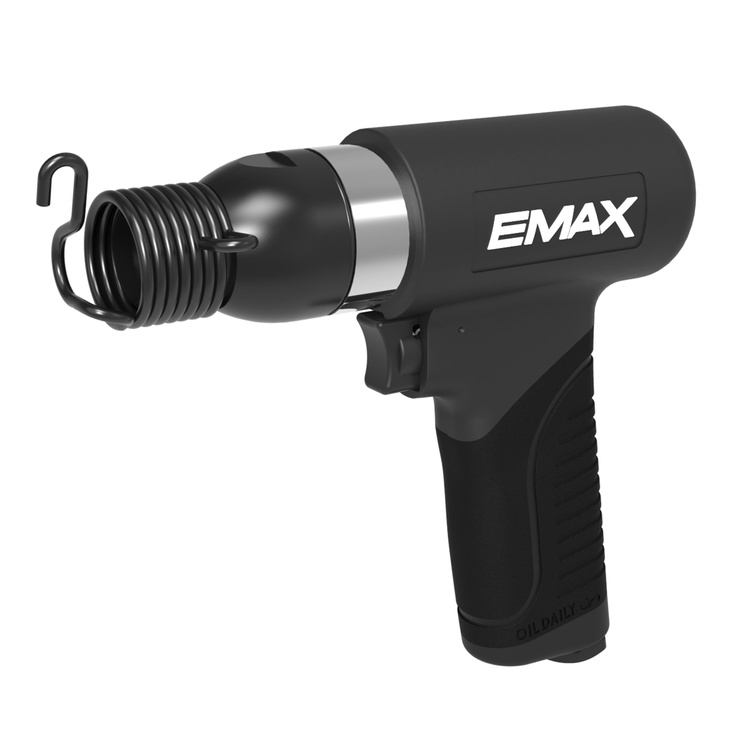 EMAX Air Hammer - 190mm Pneumatic Hammer with Short Barrel & 3,000 BPM - EATHM80S1P - Ideal for Metalworking, Automotive Repair, and Construction Projects