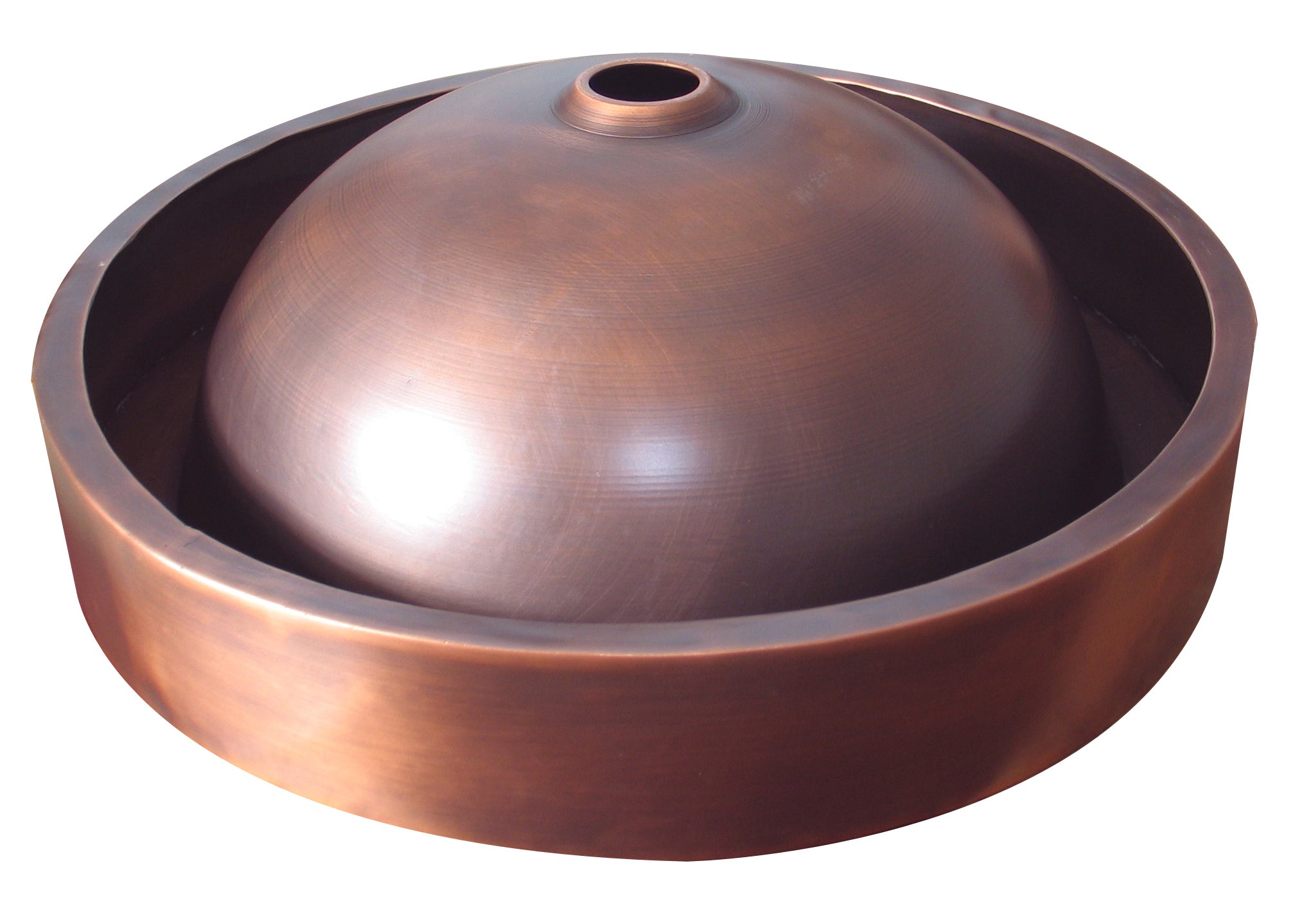 Custom Copper Vessel Sink CVS 04 - Handcrafted Bathroom Sink for Modern & Rustic Decor - Perfect for Vanities, Powder Rooms & Luxury Homes