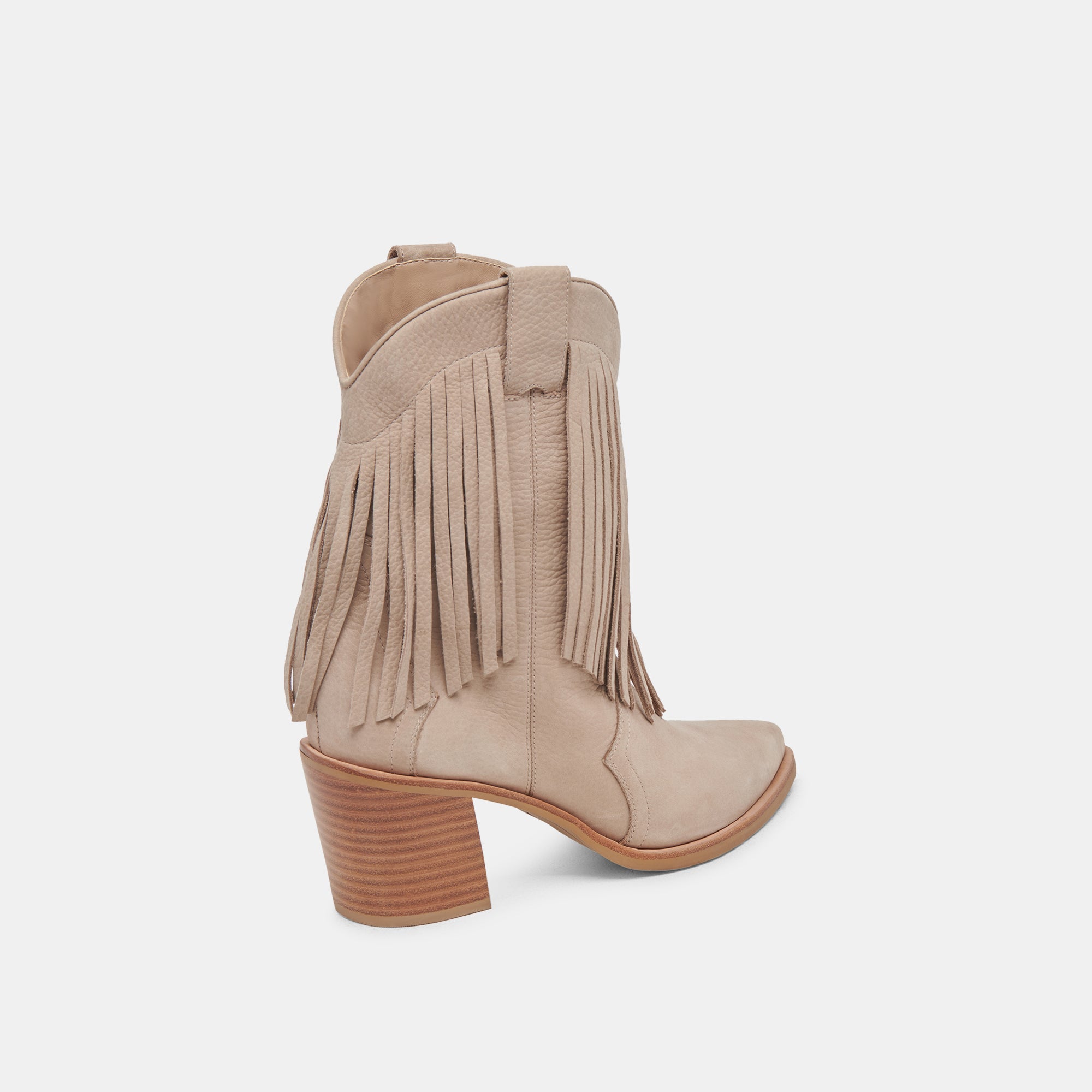 KAYLIE Women's Taupe Nubuck Ankle Boots - Comfortable Casual Shoes for Fall & Winter | Perfect for Work, Travel & Everyday Wear