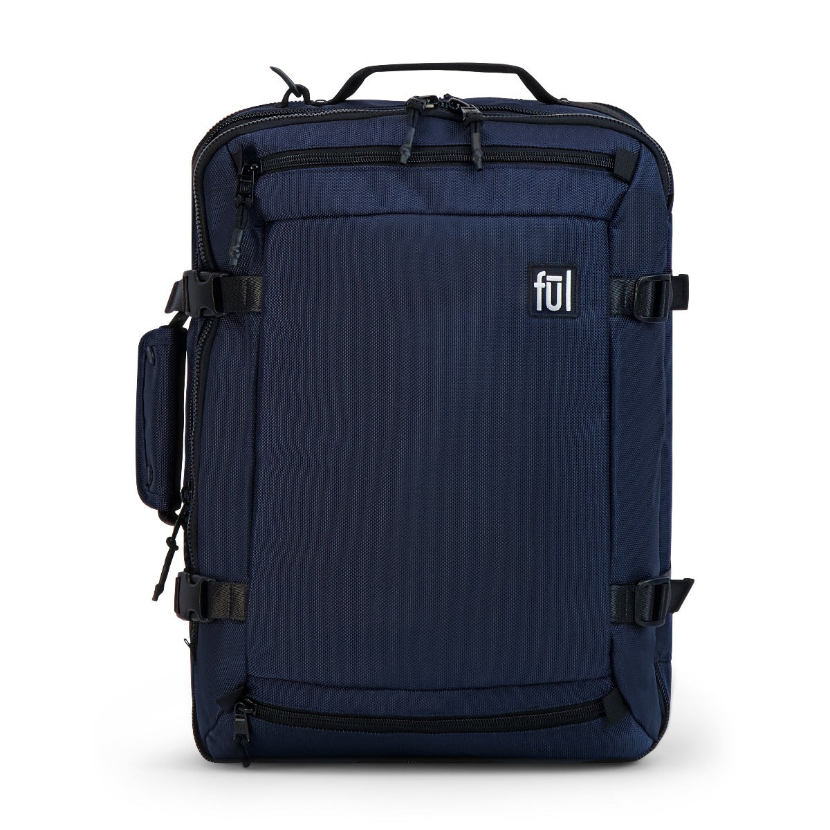 Premium Ridge Collection Cruiser Travel Backpack for Men & Women - Water-Resistant Navy Blue Carry-On Backpack - Perfect for Business Trips, Weekend Getaways & Airplane Travel
