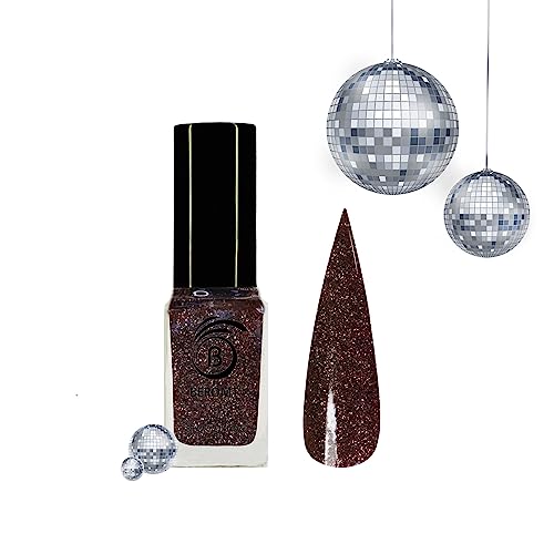BEROMT Reflective Glitter Nail Polish BNP 311 - Perfect for Night Parties