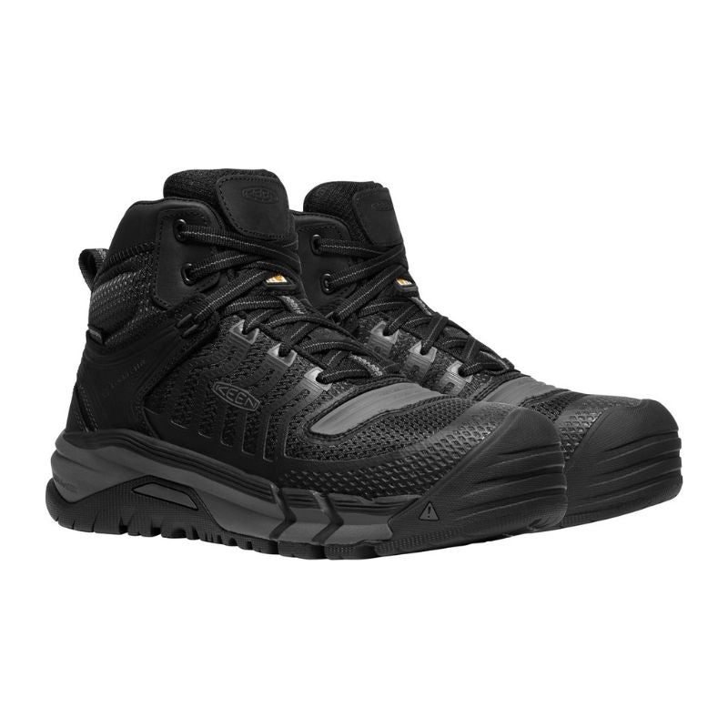 Keen Kansas City MID 1025701 Men's Waterproof Composite Toe Work Shoes - Lightweight Safety Boots for Construction, Hiking & Outdoor Work - OSHA Approved Non-Slip Workwear