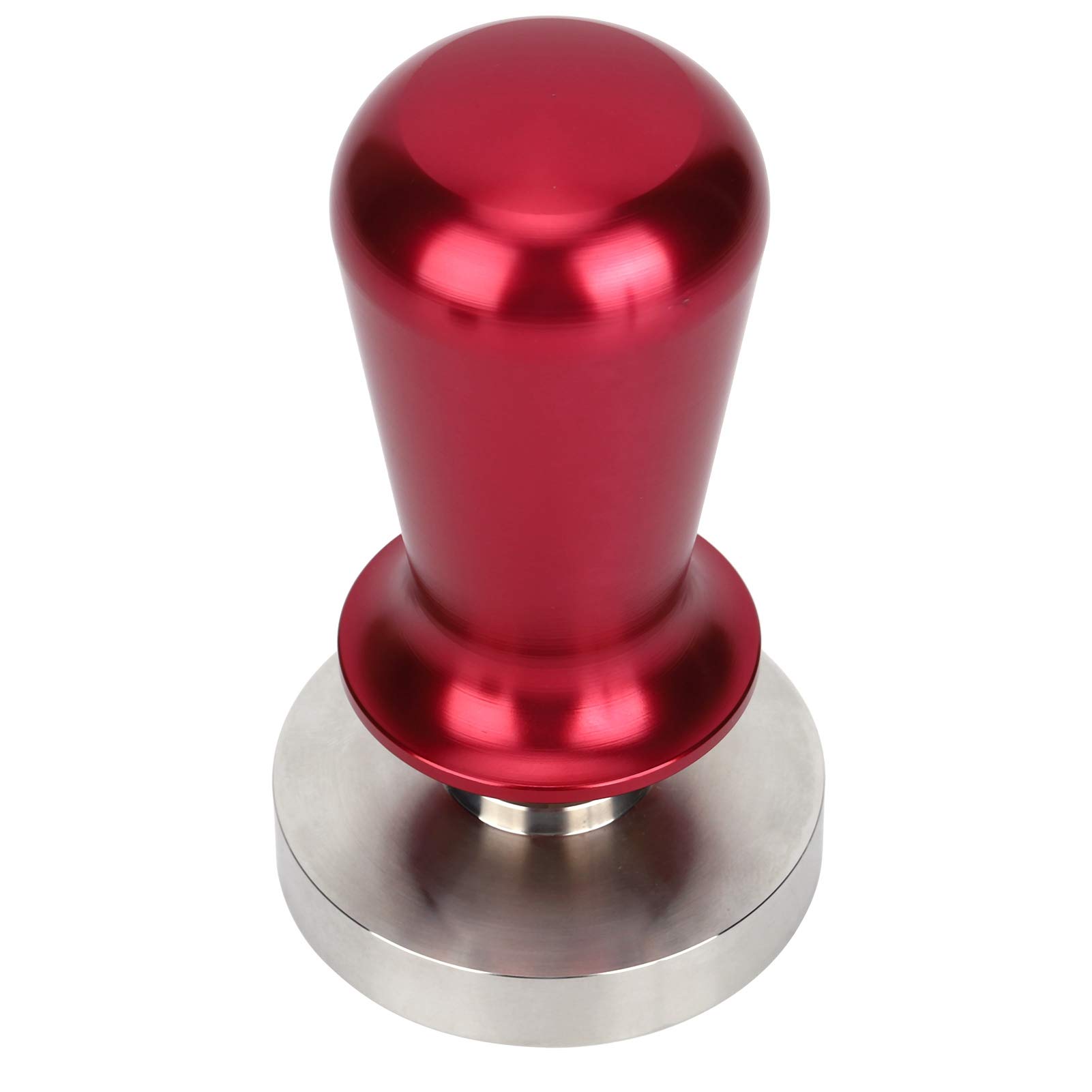 Premium 57.5mm Coffee Tamper - Durable Espresso Powder Press for Home Baristas & Coffee Shops - Perfect Gift for Coffee Lovers (Red) - Ideal for Espresso Machines, French Press & Home Brewing