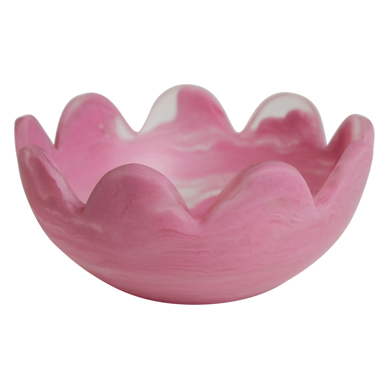 Elegant Fuchsia Petal Bowl - Perfect for Serving Salads, Desserts & Party Snacks | Stylish Home Dining & Entertaining