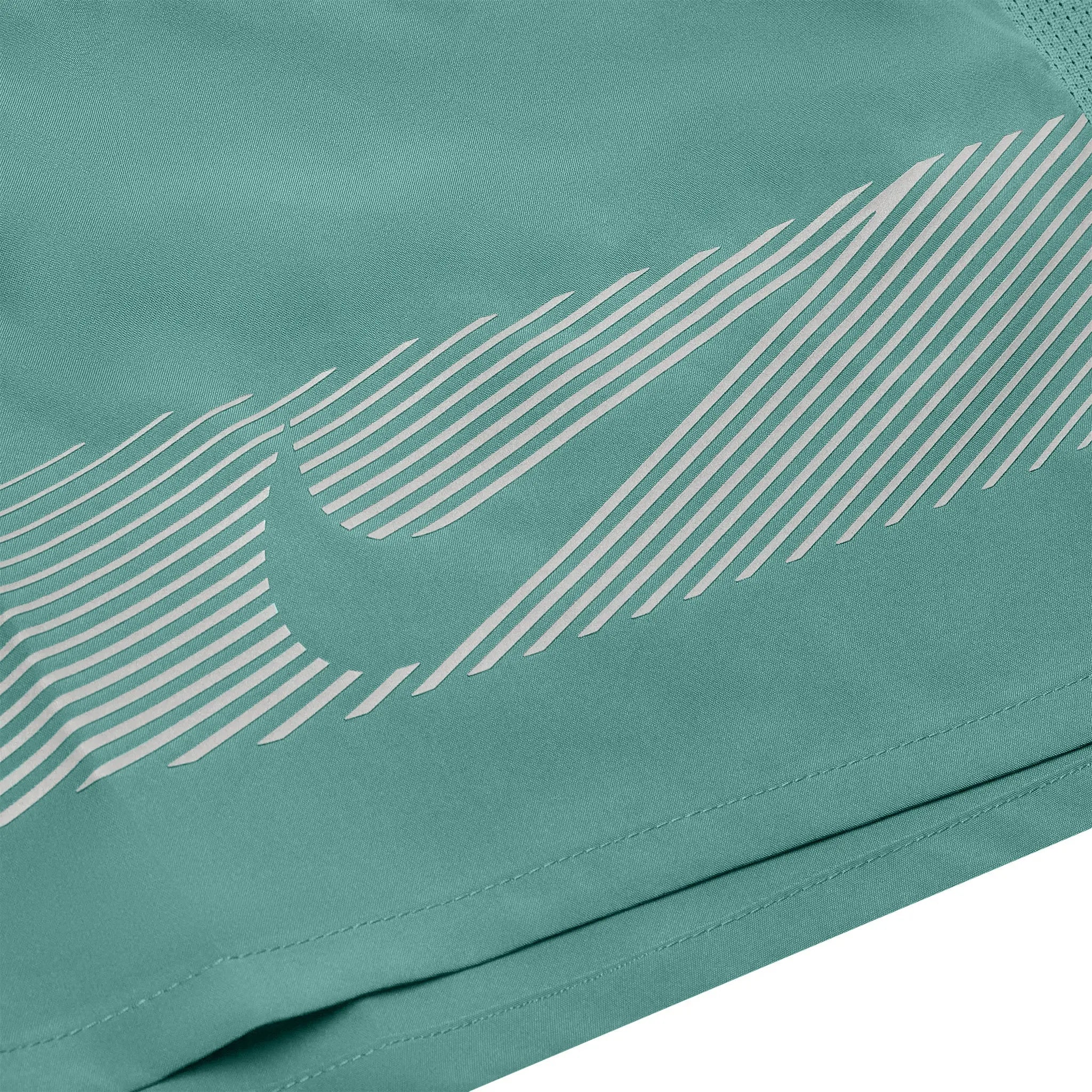 Nike Flash Miler Running T-Shirt & Shorts Set in Cyan Green - Lightweight Breathable Workout Clothes for Men - Perfect for Jogging, Gym Training and Outdoor Sports