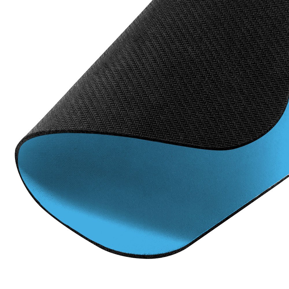Non-Slip Rectangle Mouse Pad - FINCIBO Solid Baby Blue Ergonomic Desk Mat for Home Office, Gaming, and Workstations | Perfect for Computers, Laptops, and Workspaces